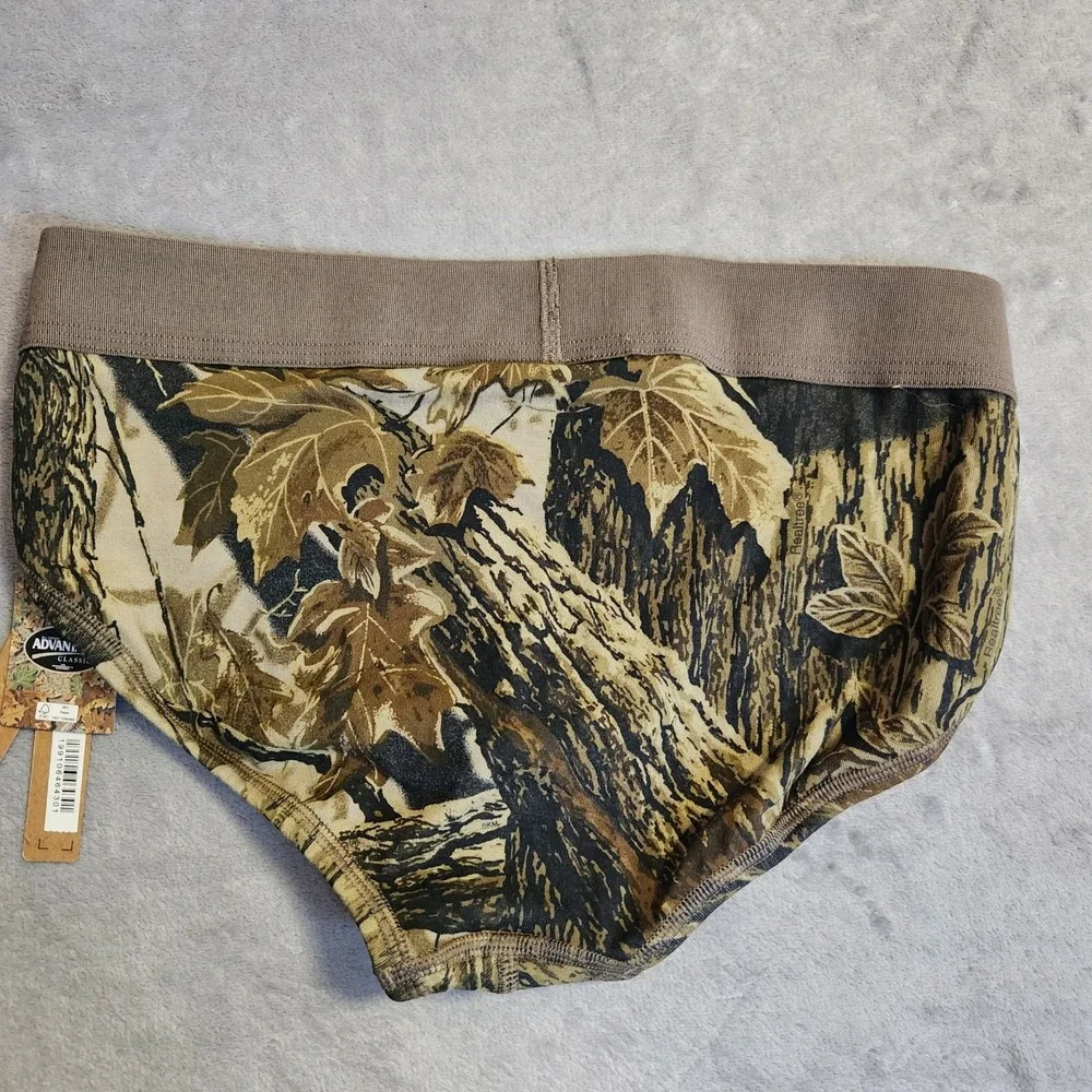 New SKIMS x Post Malone Cotton Briefs Realtree Camo Print Small S Rare Underwear